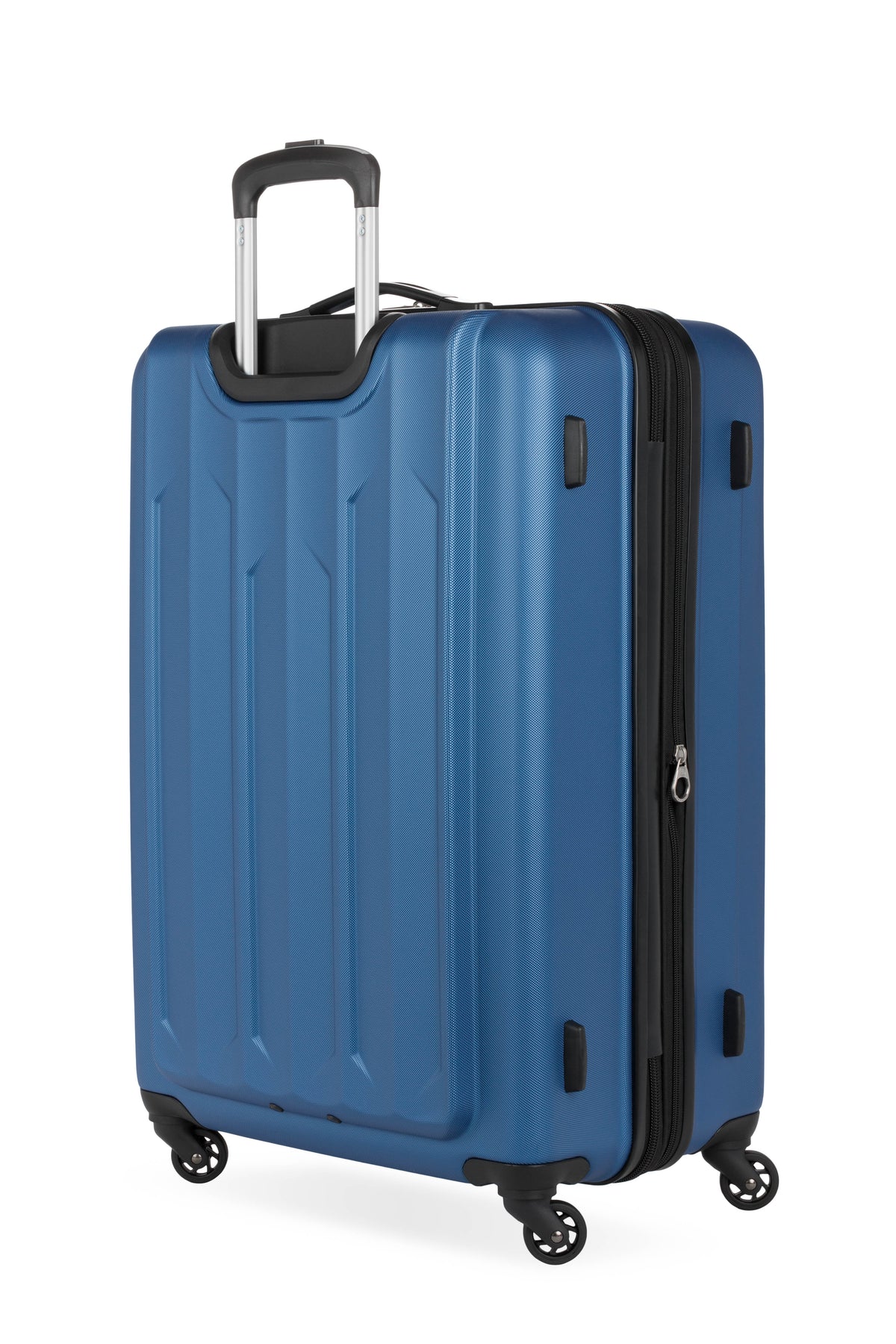SWISSGEAR - Chrome Large Checked Spinner - Blue - 02