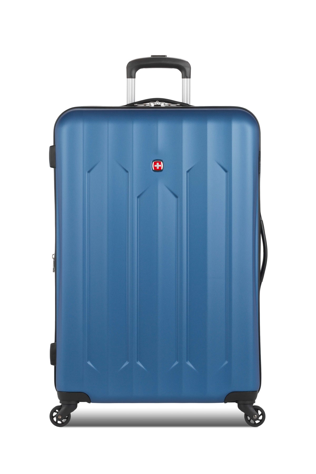 SWISSGEAR - Chrome Large Checked Spinner - Blue - 03
