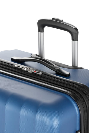 SWISSGEAR Chrome Large Checked Spinner - Blue