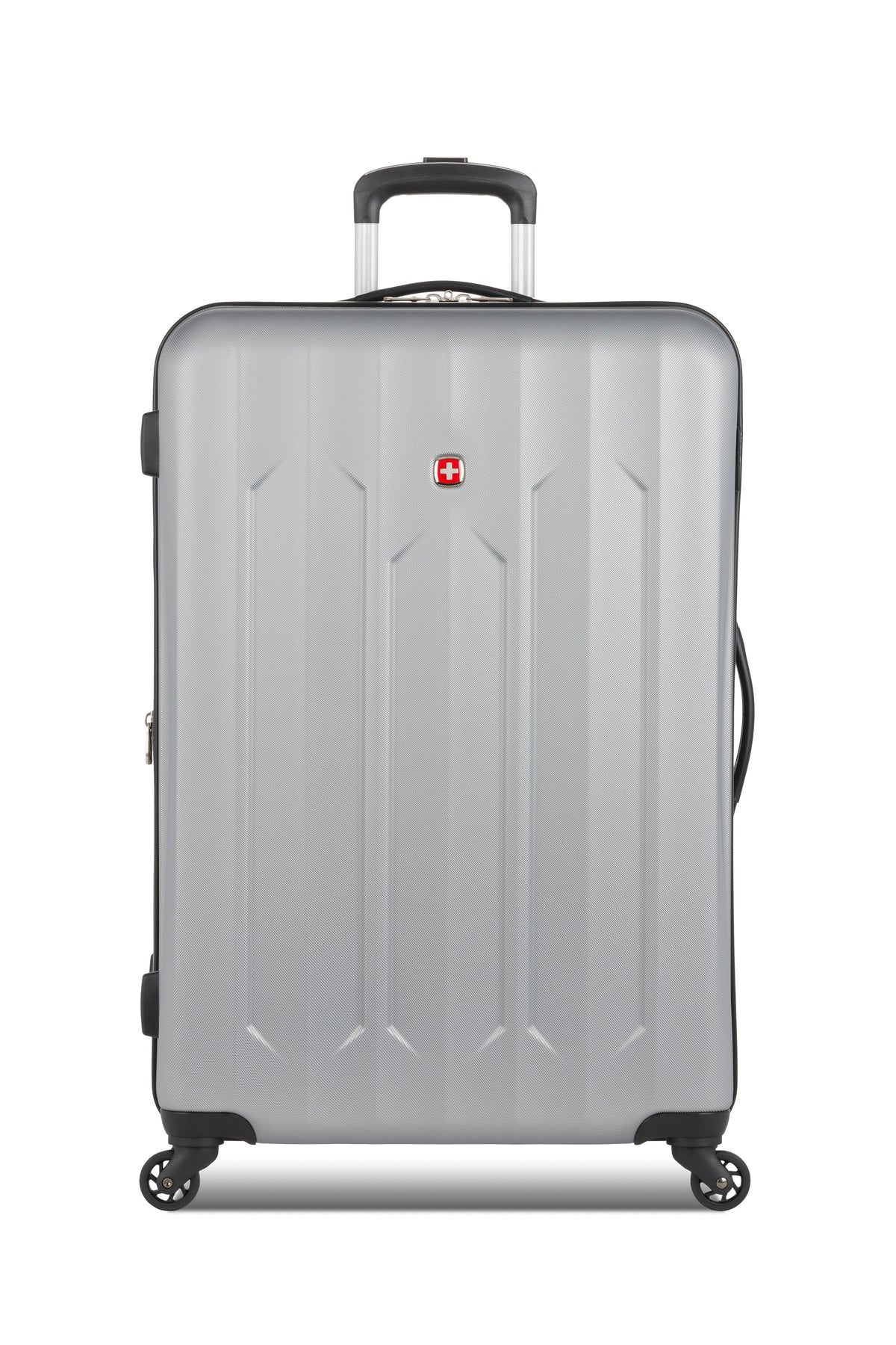 SWISSGEAR - Chrome Large Checked Spinner - Silver - 03