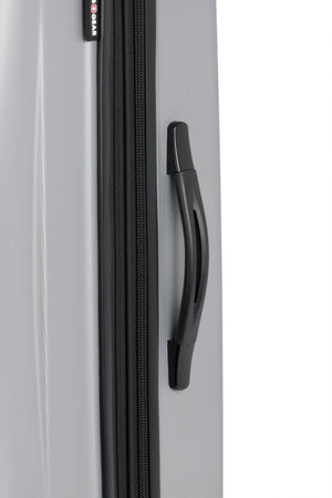 SWISSGEAR Chrome Large Checked Spinner - Silver