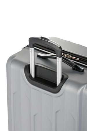 SWISSGEAR Chrome Large Checked Spinner - Silver