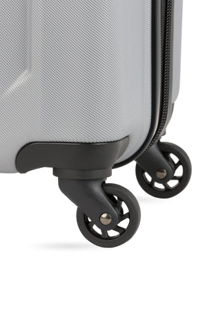 SWISSGEAR Chrome Large Checked Spinner - Silver