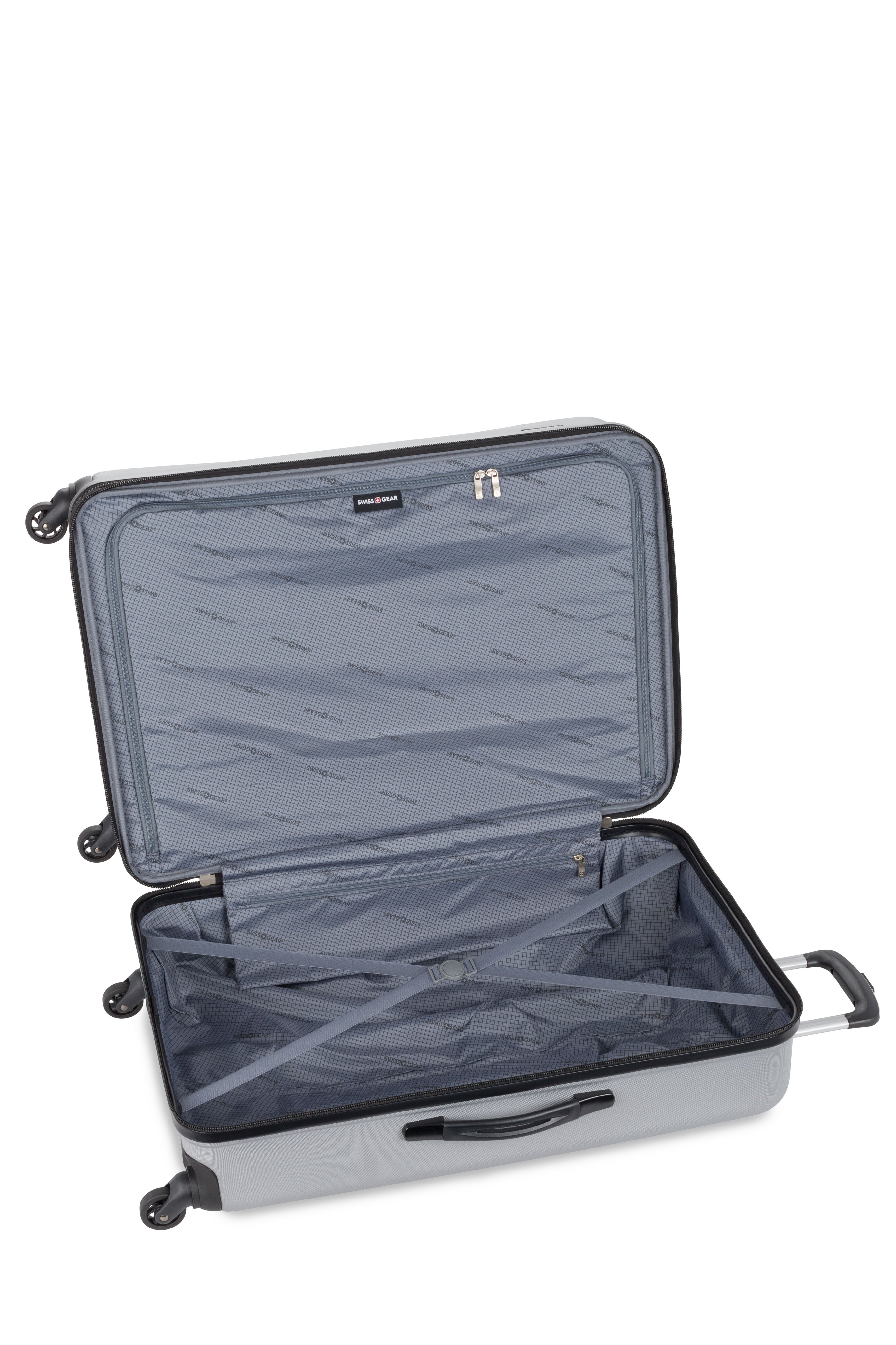 SWISSGEAR - Chrome Large Checked Spinner – SWISSGEAR Canada