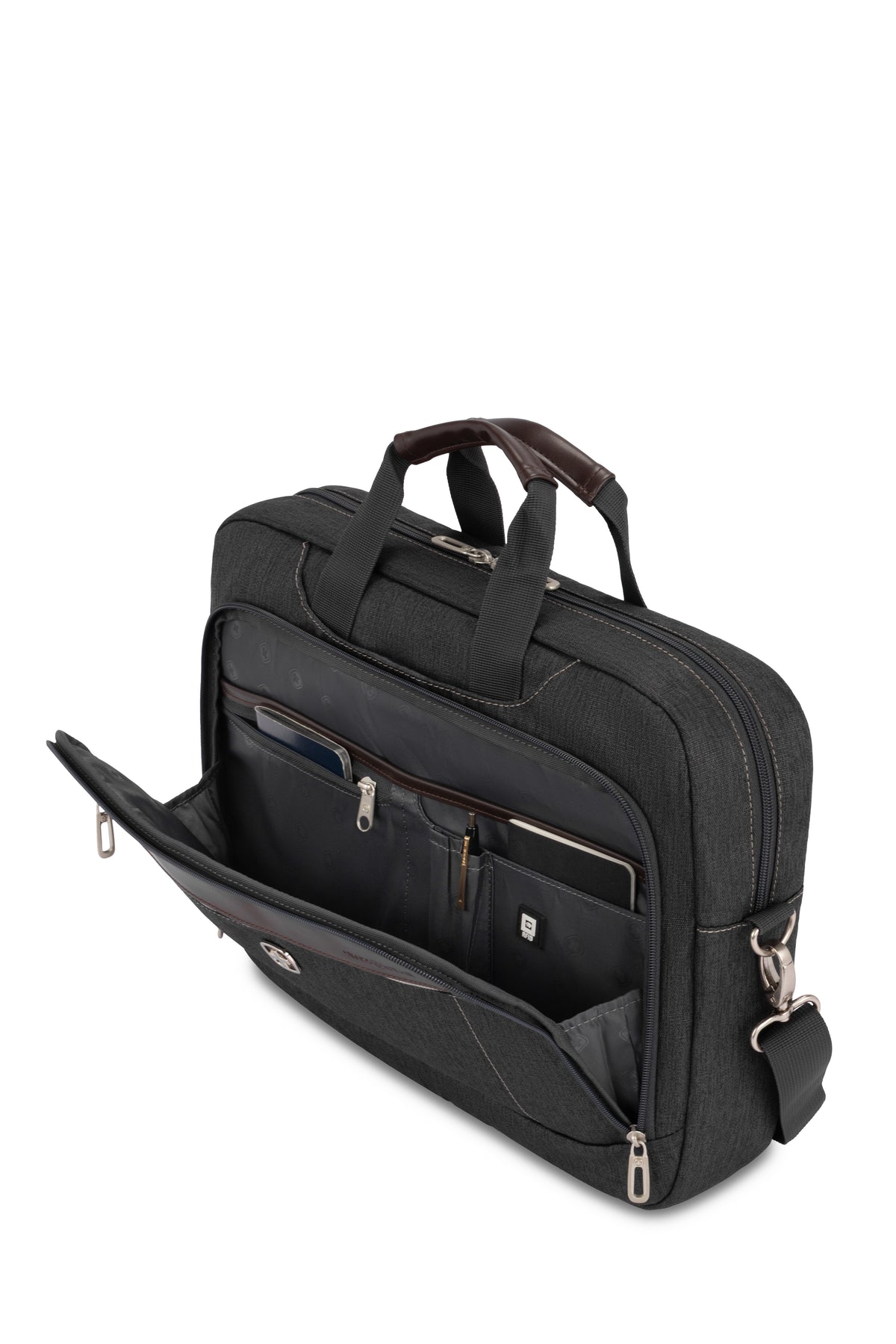 SWISSGEAR 1001 Business Case - Grey/Brown 04
