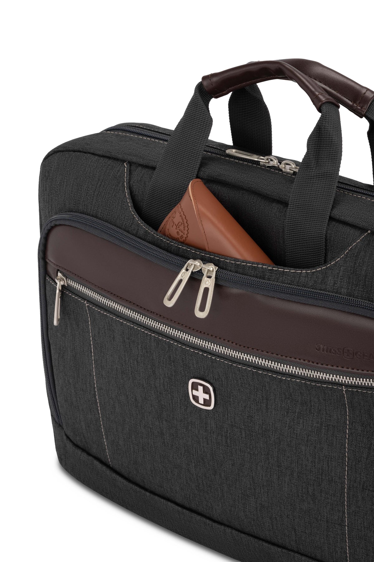 SWISSGEAR 1001 Business Case - Grey/Brown 06