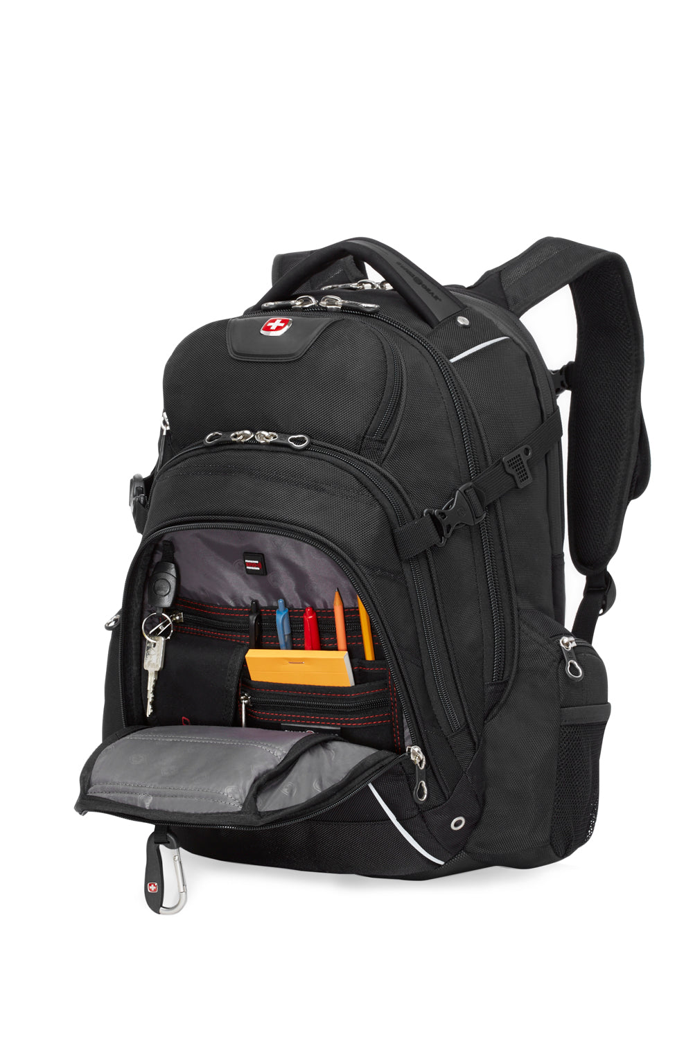 SWISSGEAR - 9855 Laptop and Tablet Backpack - Black - 04