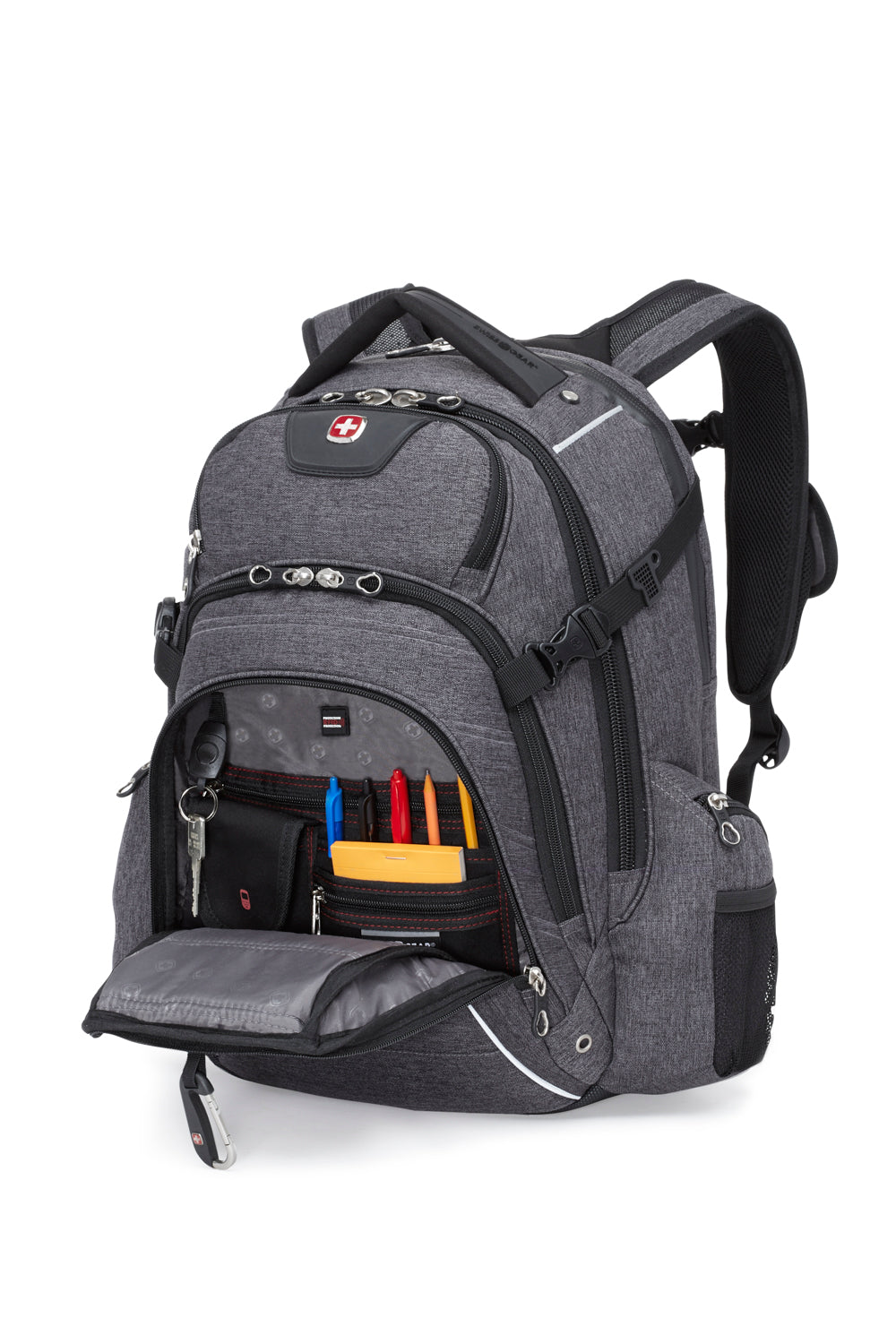 SWISSGEAR - 9855 Laptop and Tablet Backpack - Grey - 04