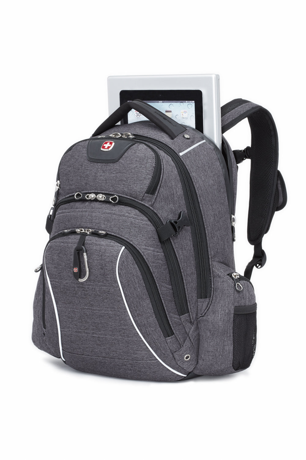 SWISSGEAR - 9855 Laptop and Tablet Backpack - Grey - 05