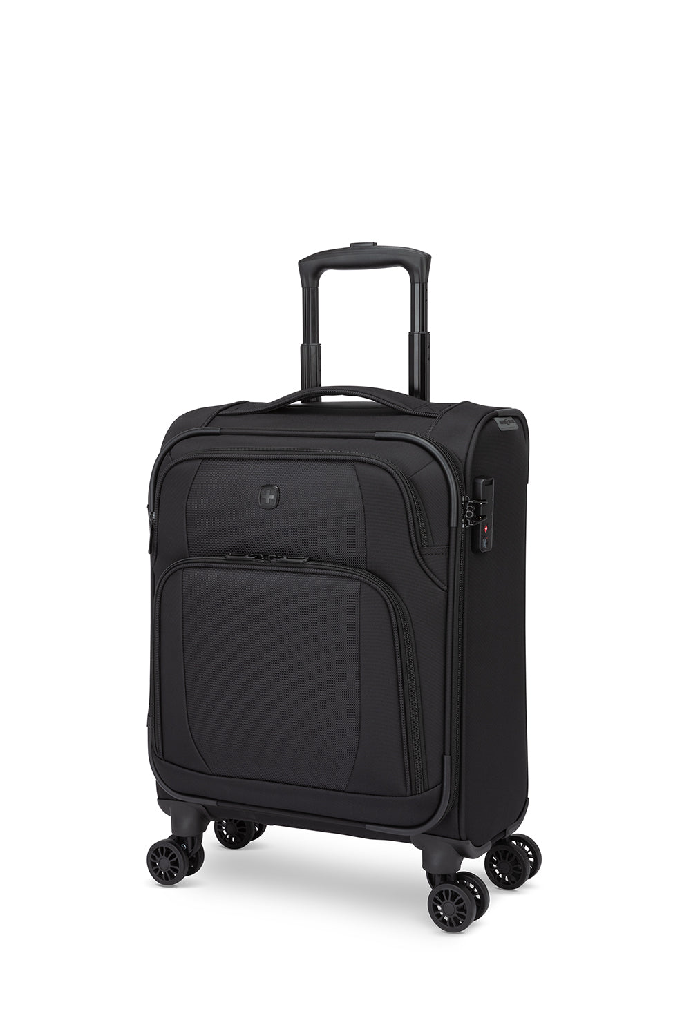 SWISSGEAR - Altitude Collection Carry-On Softside Luggage - Black - 02