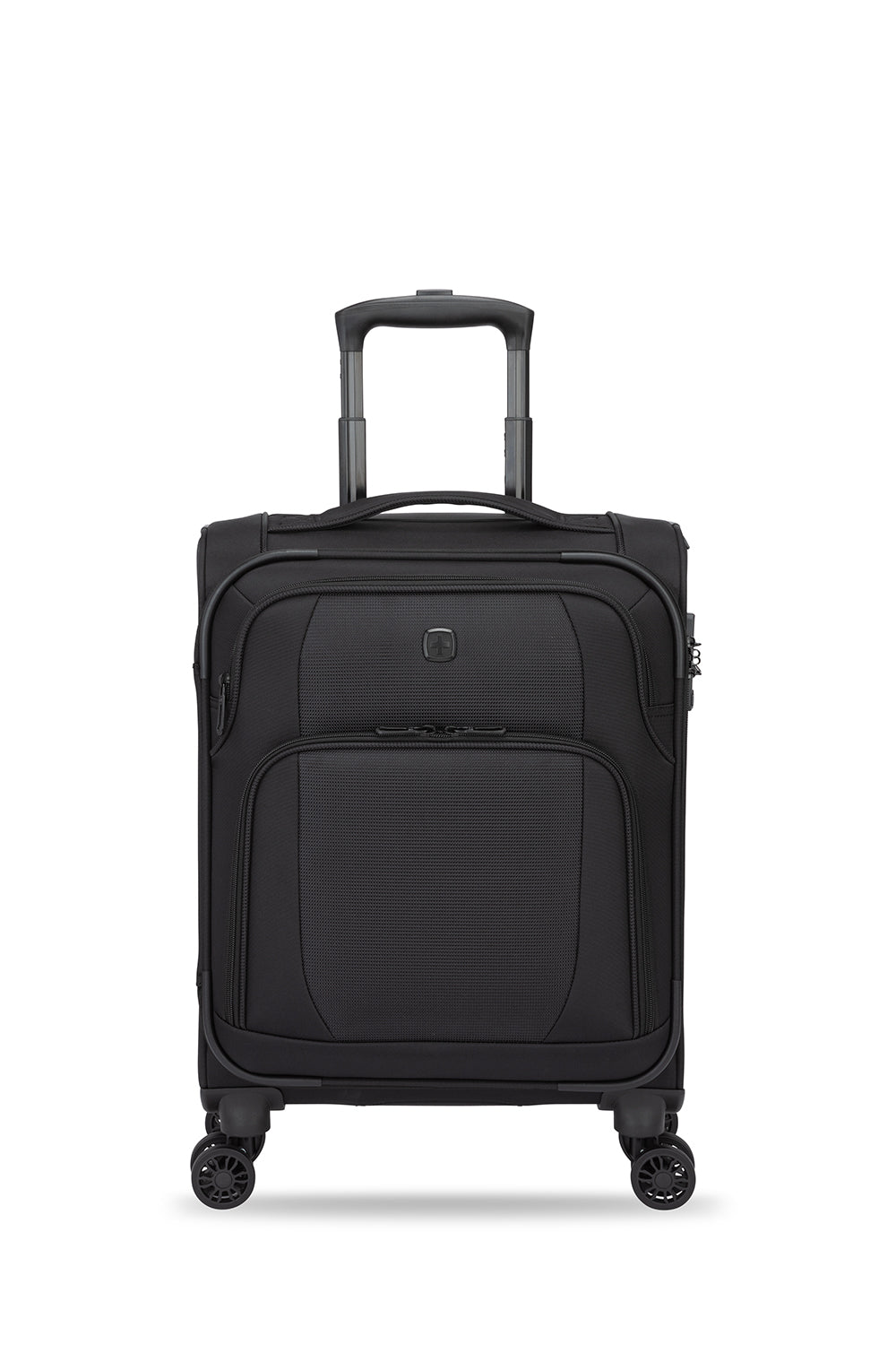 SWISSGEAR - Altitude Collection Carry-On Softside Luggage - Black - 04