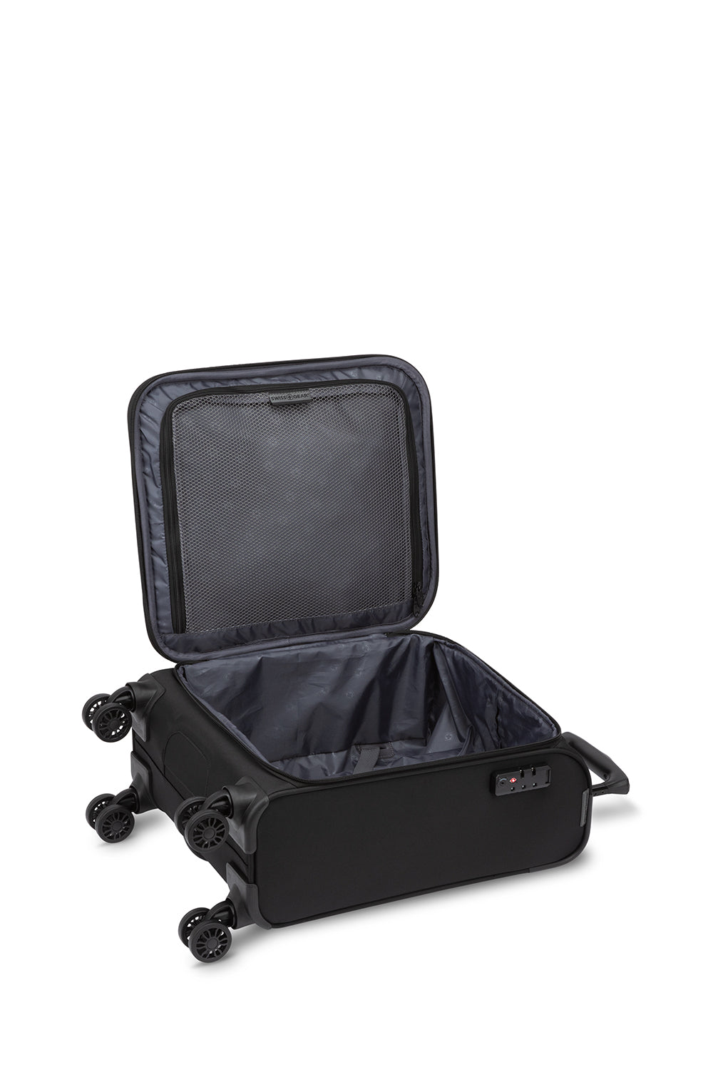 SWISSGEAR - Altitude Collection Carry-On Softside Luggage - Black - 05