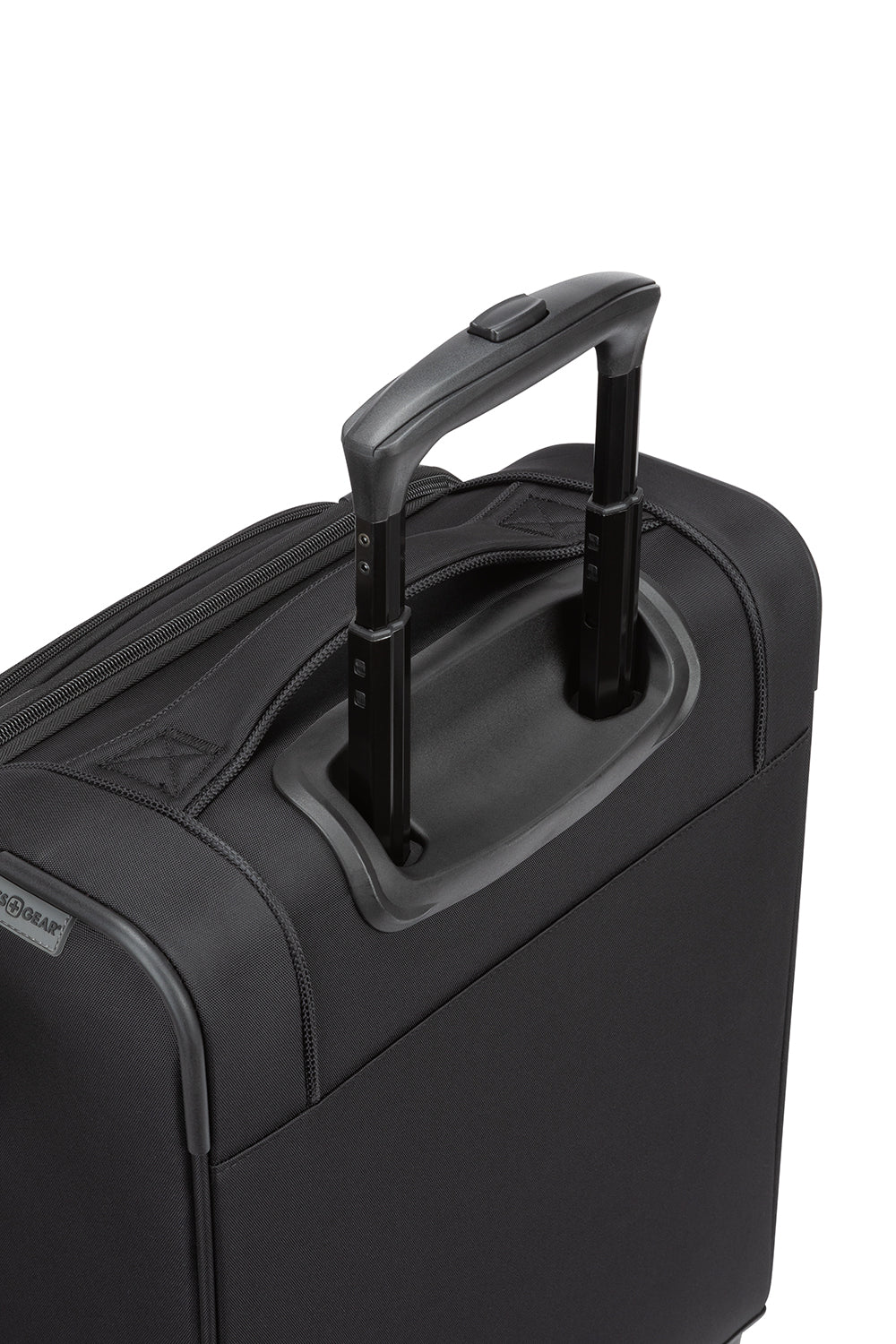 SWISSGEAR - Altitude Collection Carry-On Softside Luggage - Black - 07