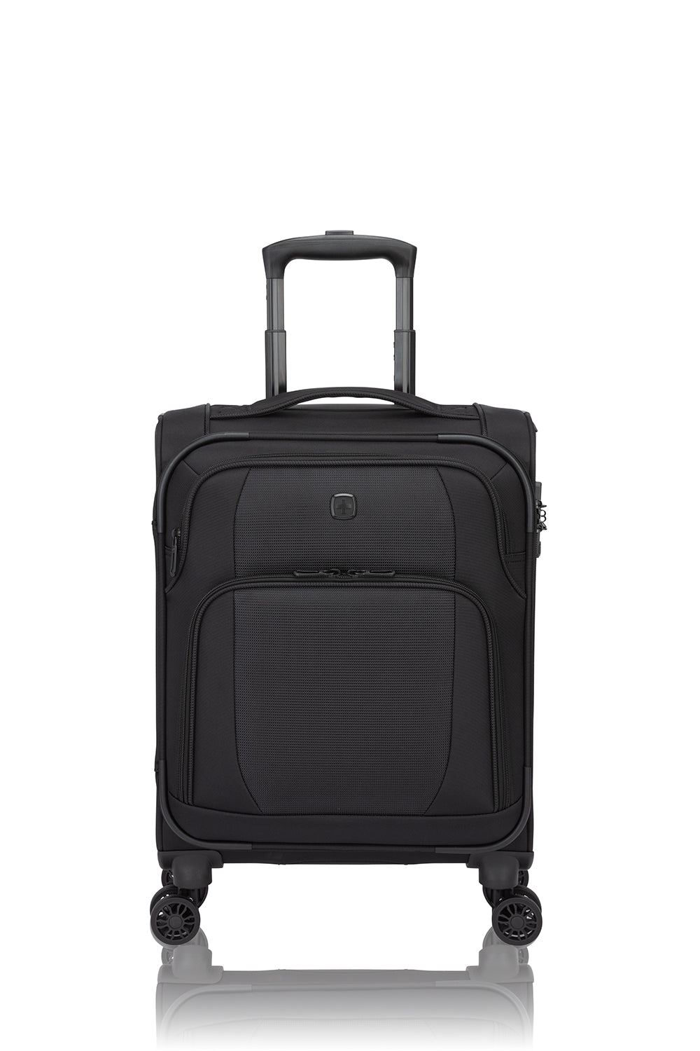SWISSGEAR - Altitude Collection Carry-On Softside Luggage - Black - 01
