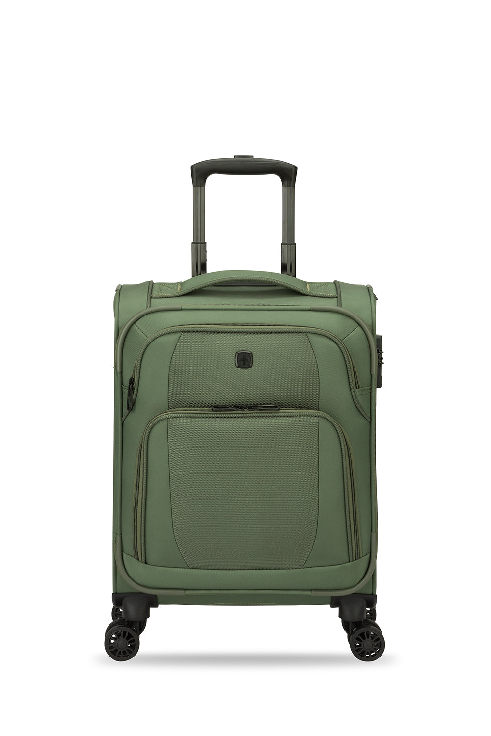 SWISSGEAR - Altitude Collection Carry-On Softside Luggage - Khaki - 04