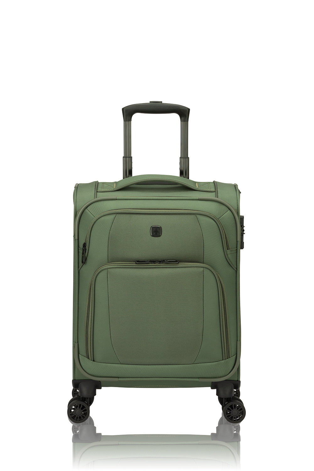 SWISSGEAR - Altitude Collection Carry-On Softside Luggage - Khaki - 01