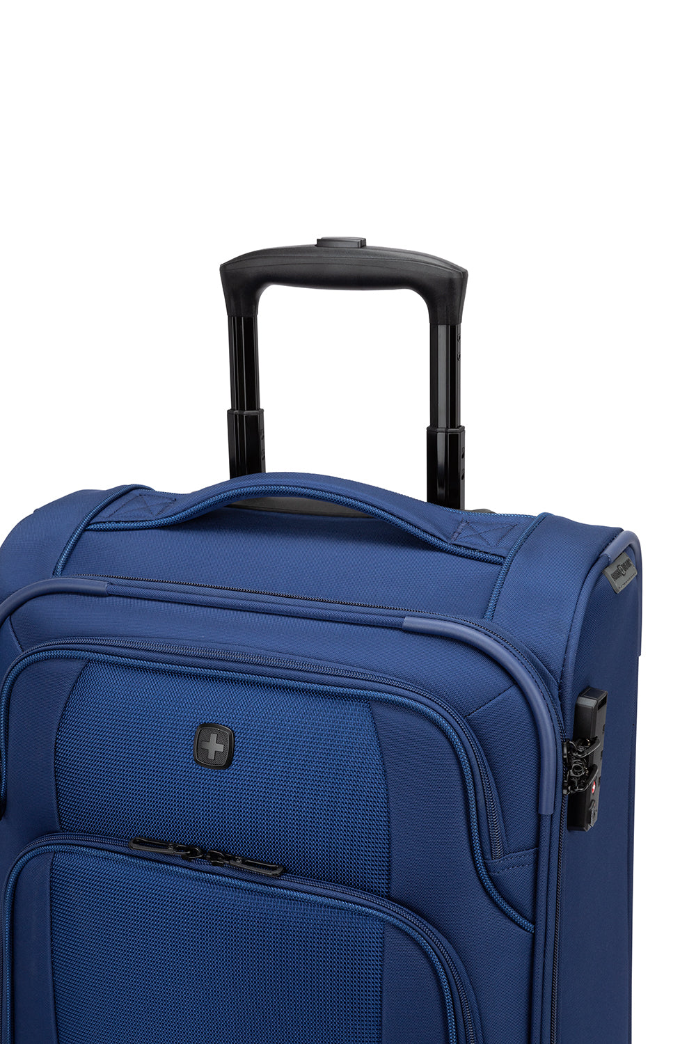 SWISSGEAR - Altitude Collection Carry-On Softside Luggage - Navy - 08