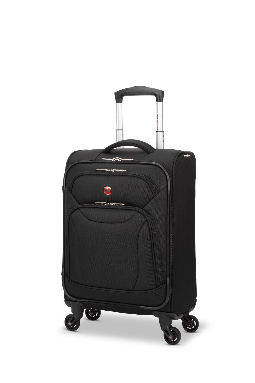SWISSGEAR - Elite Air Collection Rainproof Carry-on Upright Luggage - Black - 01