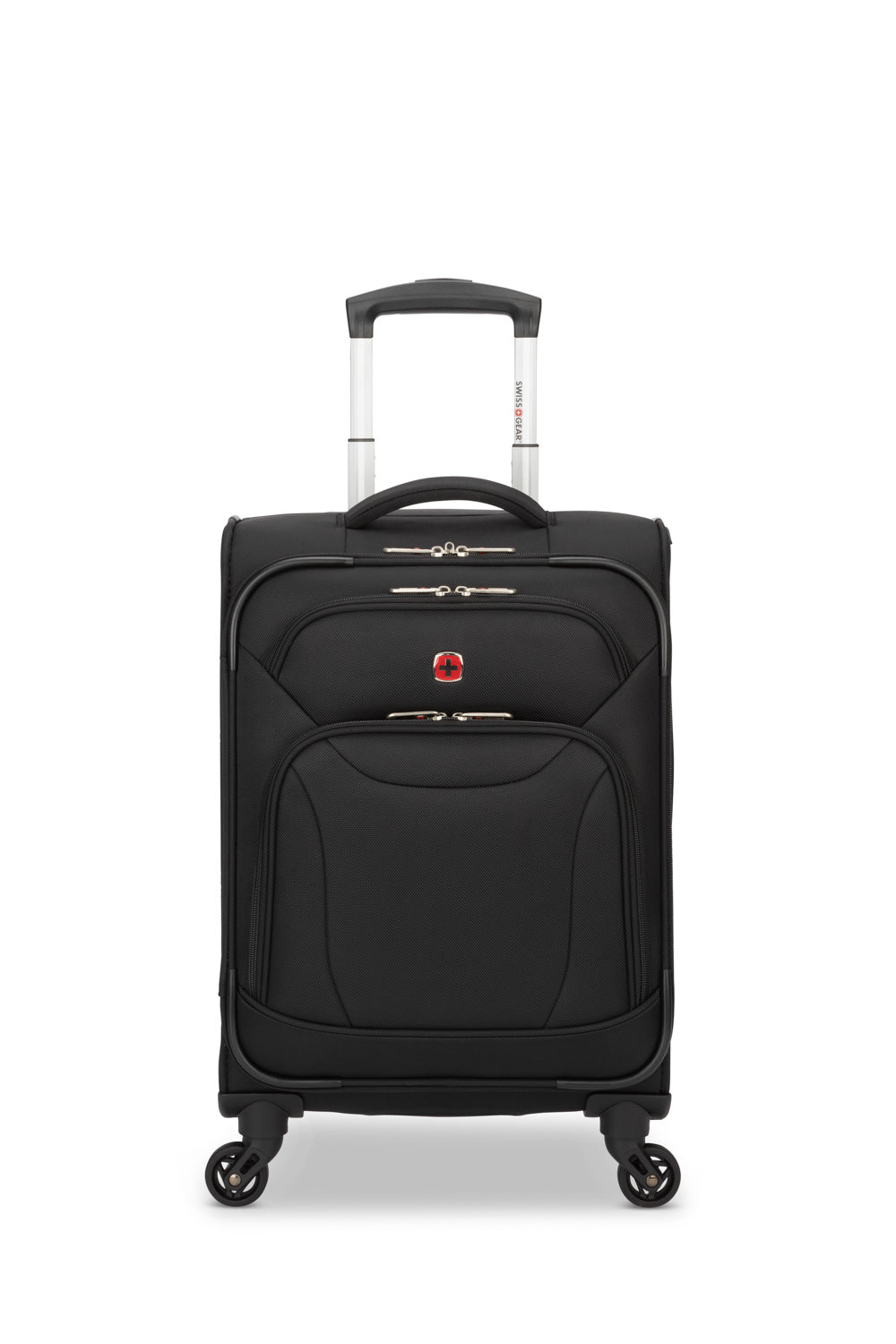 SWISSGEAR - Elite Air Collection Rainproof Carry-on Upright Luggage - Black - 03