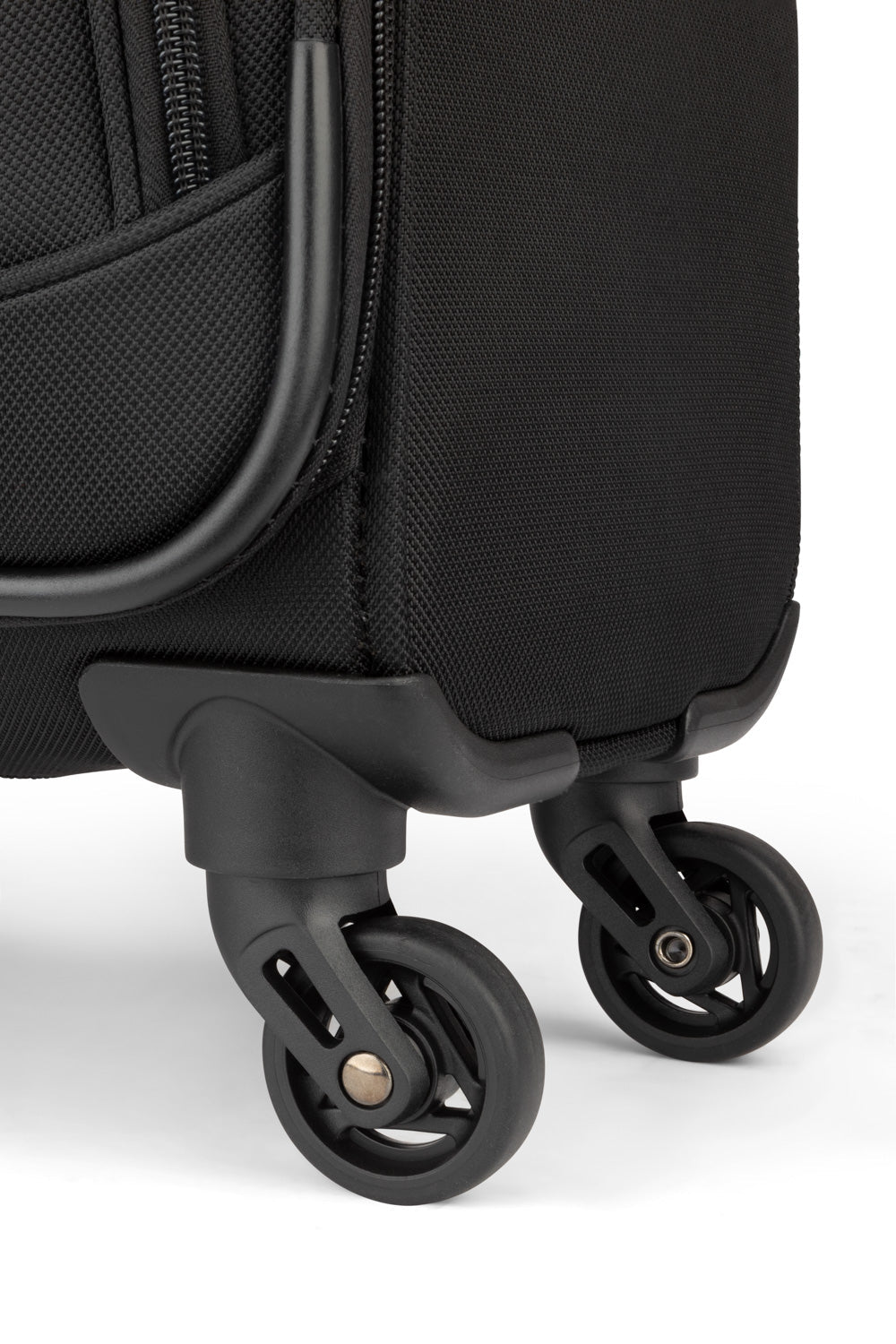 SWISSGEAR - Elite Air Collection Rainproof Carry-on Upright Luggage - Black - 06
