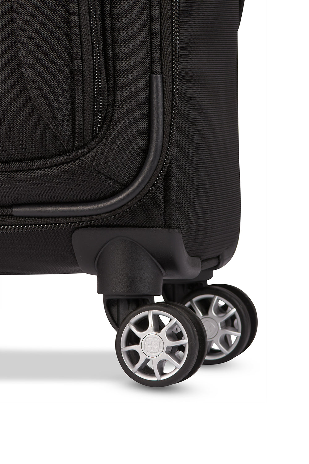 Wenger - Essential Collection Softside Luggage 3 Piece Set-Black - Black - 05