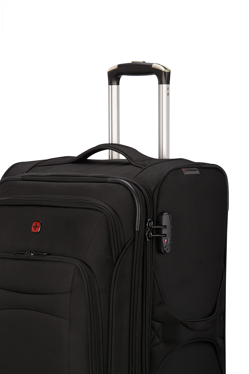 Wenger - Essential Collection Softside Luggage 3 Piece Set-Black - Black - 06