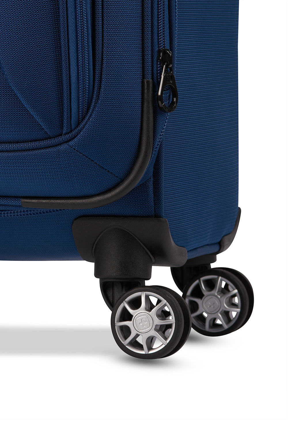Wenger - Essential Collection Softside Luggage 3 Piece Set-Black - Blue - 04