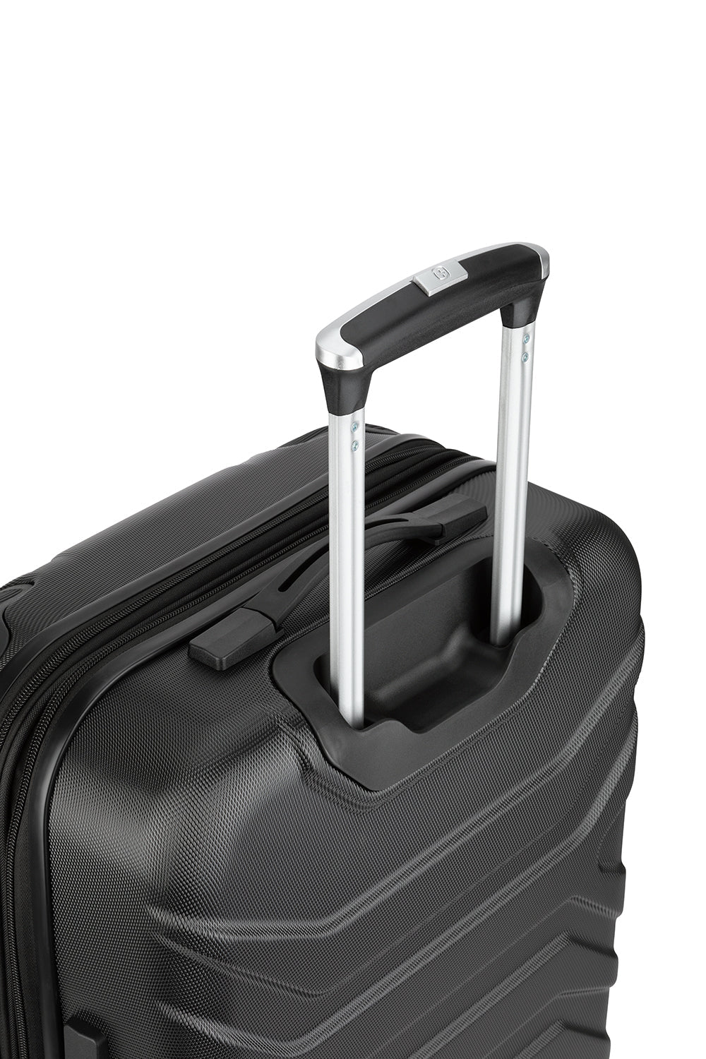 SWISSGEAR - Fortress Collection Hardside Luggage 3 Piece Set- Black - Black - 04
