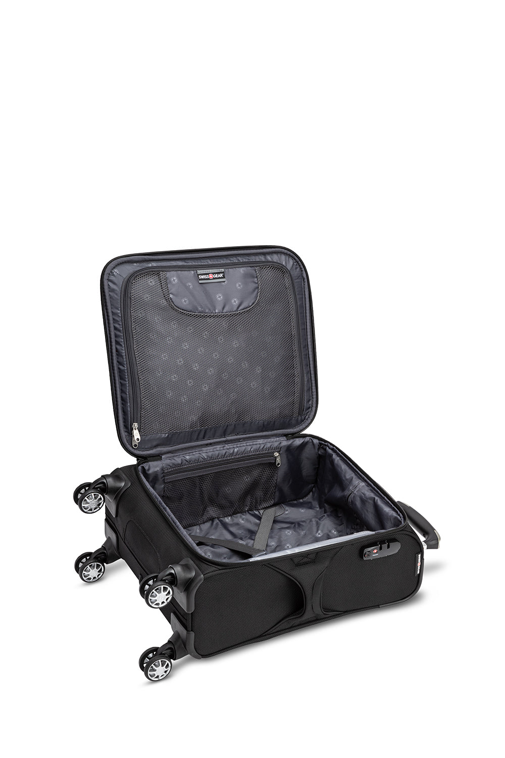 SWISSGEAR - Neolite III Collection Upright Luggage 3 Piece Set - Black - 03