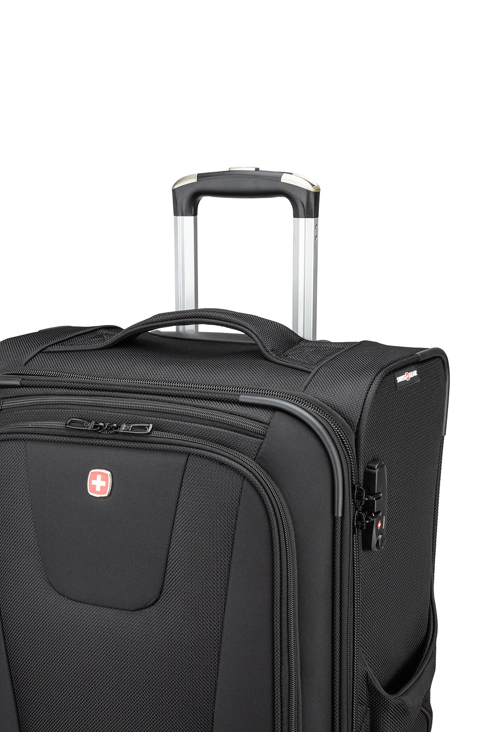 SWISSGEAR - Neolite III Collection Upright Luggage 3 Piece Set - Black - 06