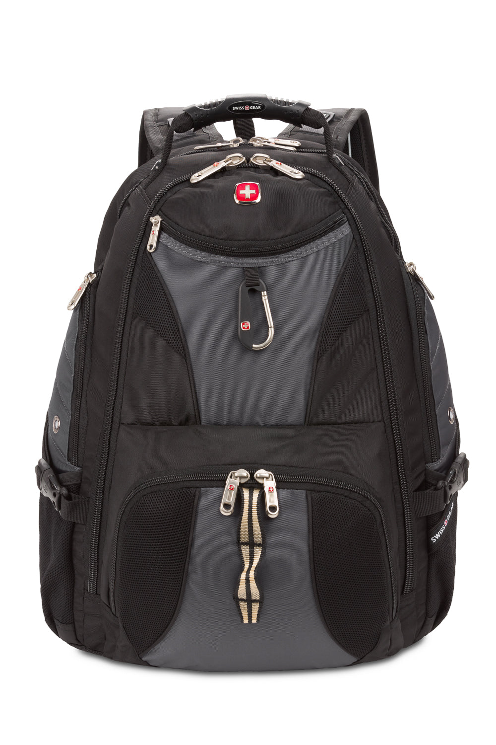 SWISSGEAR - 1900 ScanSmart Laptop Backpack - Black Grey - 04