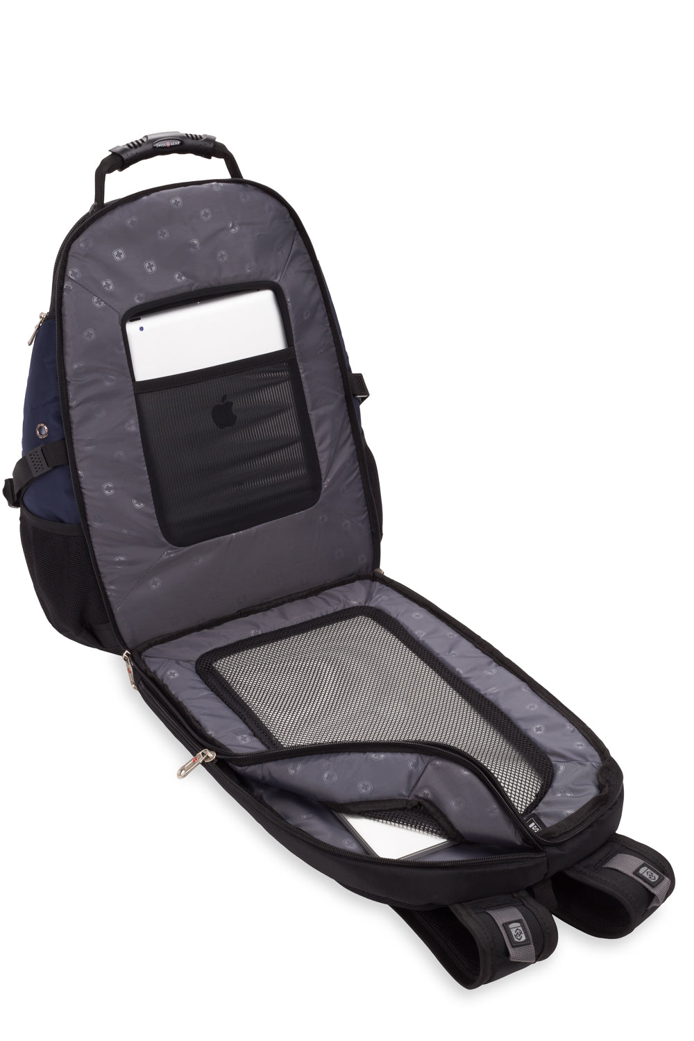 SWISSGEAR - 1900 ScanSmart Laptop Backpack - Black Navy - 07
