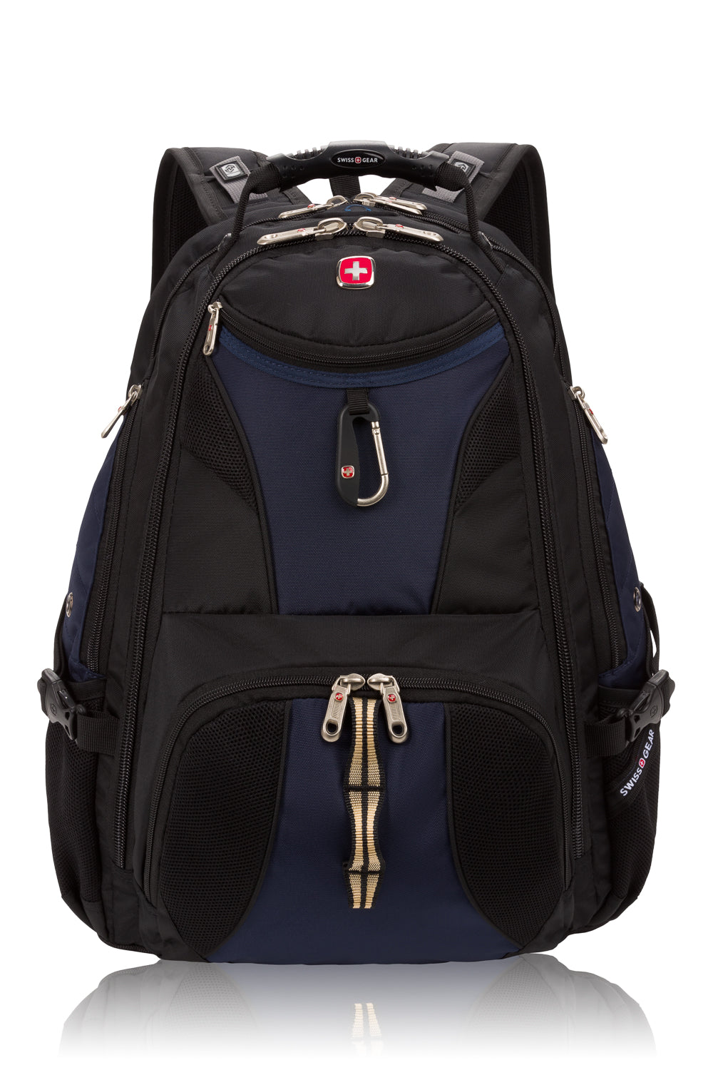 SWISSGEAR - 1900 ScanSmart Laptop Backpack - Black Navy - 01