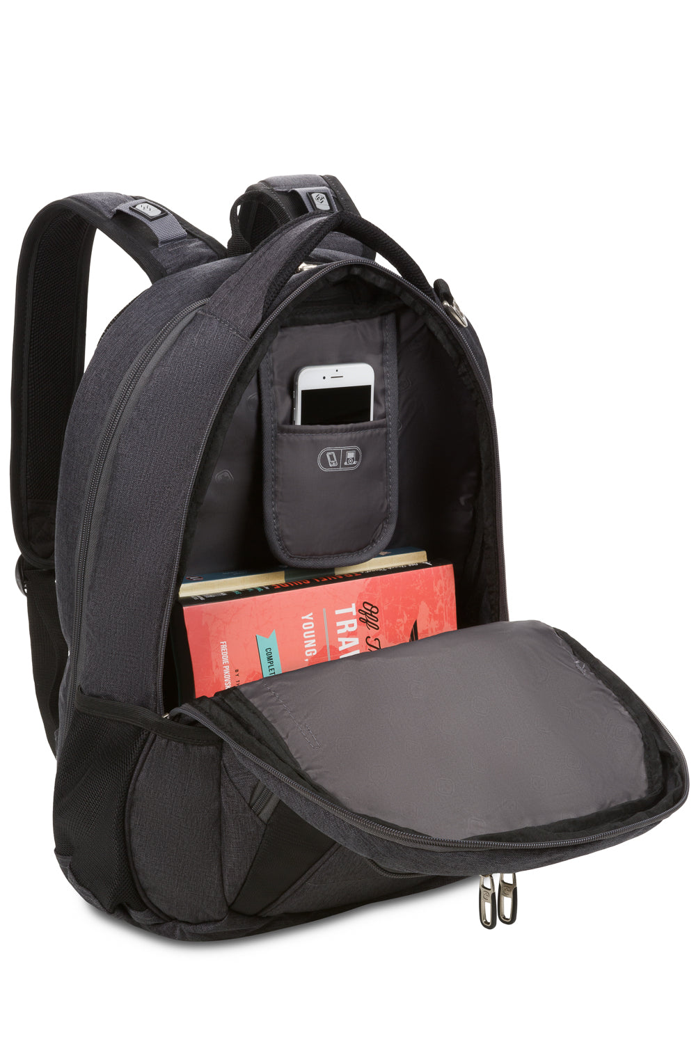 SWISSGEAR - 1908 Laptop Backpack - Grey - 07