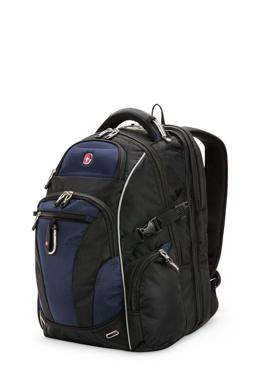 SWISSGEAR - 6752 ScanSmart Laptop Backpack - Black Navy - 02