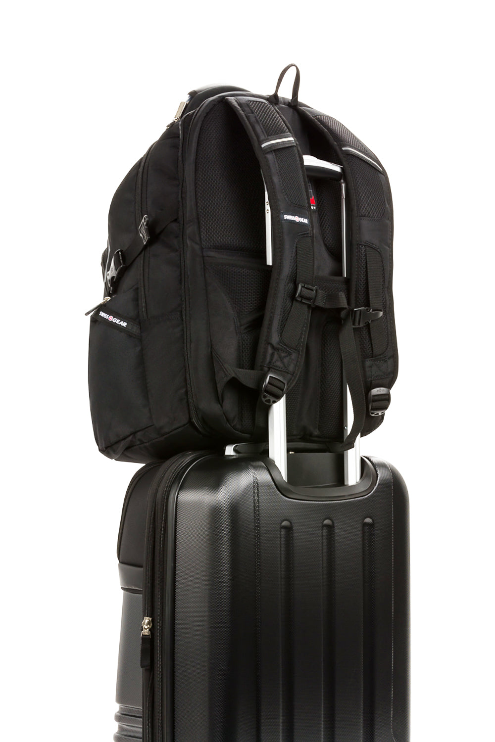 SWISSGEAR - 6752 ScanSmart Laptop Backpack - Black Navy - 08