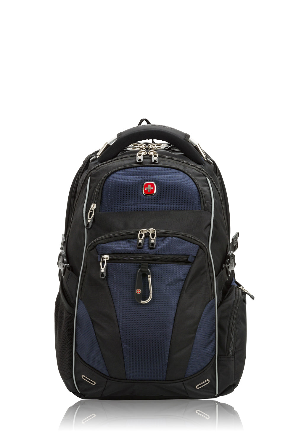 SWISSGEAR - 6752 ScanSmart Laptop Backpack - Black Navy - 01