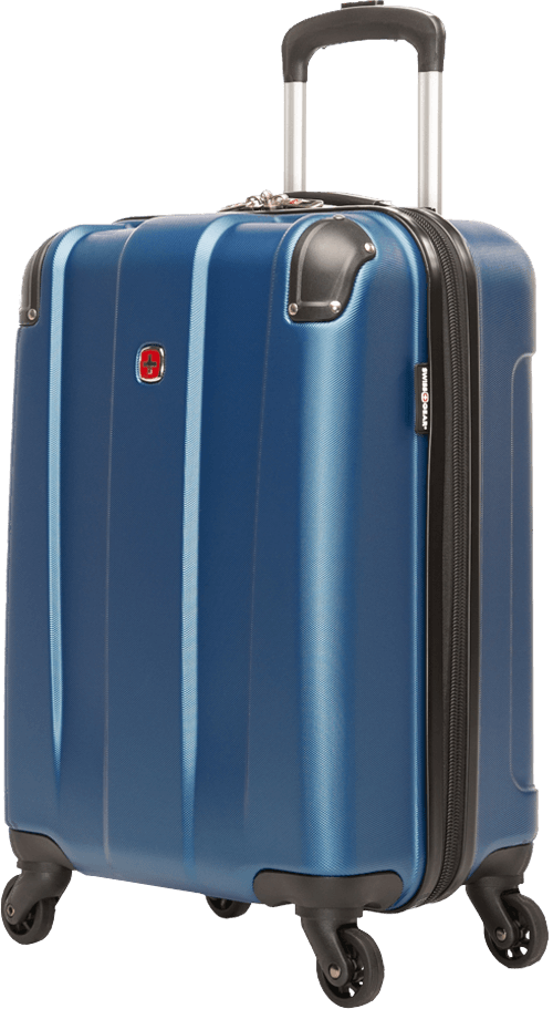 SWISSGEAR - Vaiana Collection Carry-On Hardside Luggage - Blue - 08