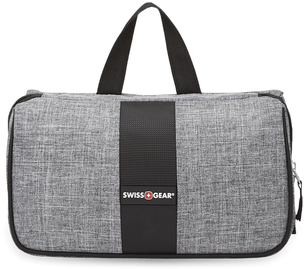 SWISSGEAR - 0579 Hanging Toiletry Bag - Grey - 06