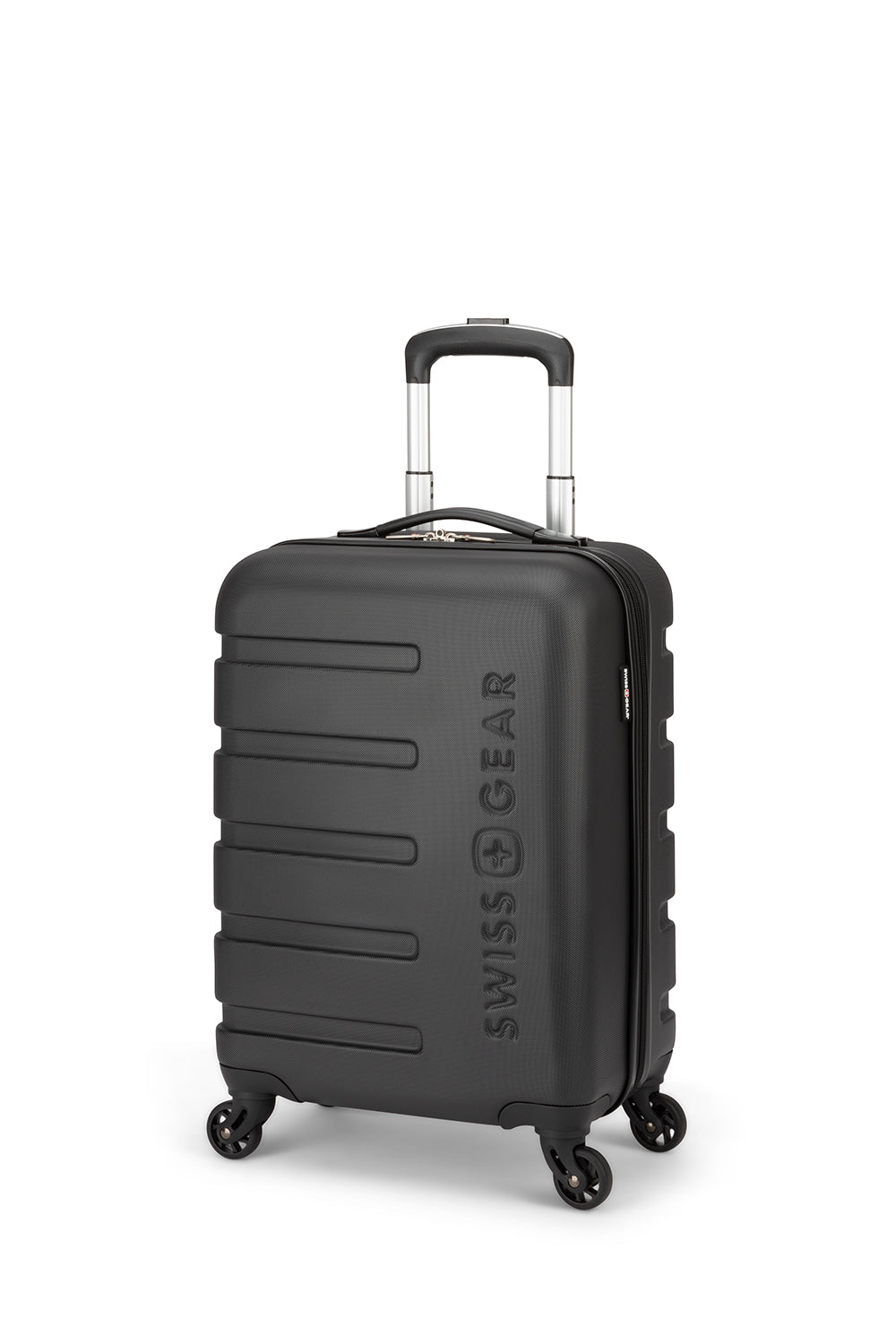 SWISSGEAR - Signature Collection Carry-On Hardside Luggage with Built-In Cupholder - Cupholder Black - 01