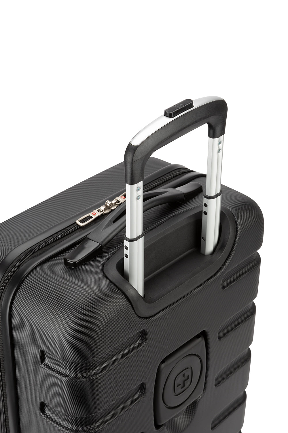 SWISSGEAR - Signature Collection Carry-On Hardside Luggage with Built-In Cupholder - Cupholder Black - 06