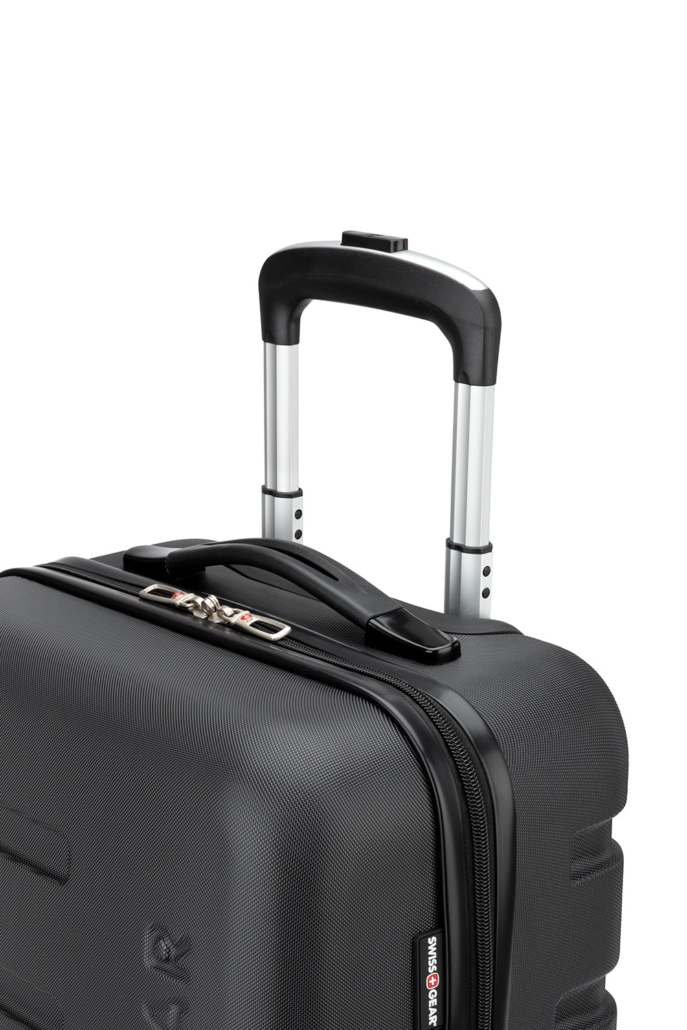 SWISSGEAR - Signature Collection Carry-On Hardside Luggage with Built-In Cupholder - Cupholder Black - 08