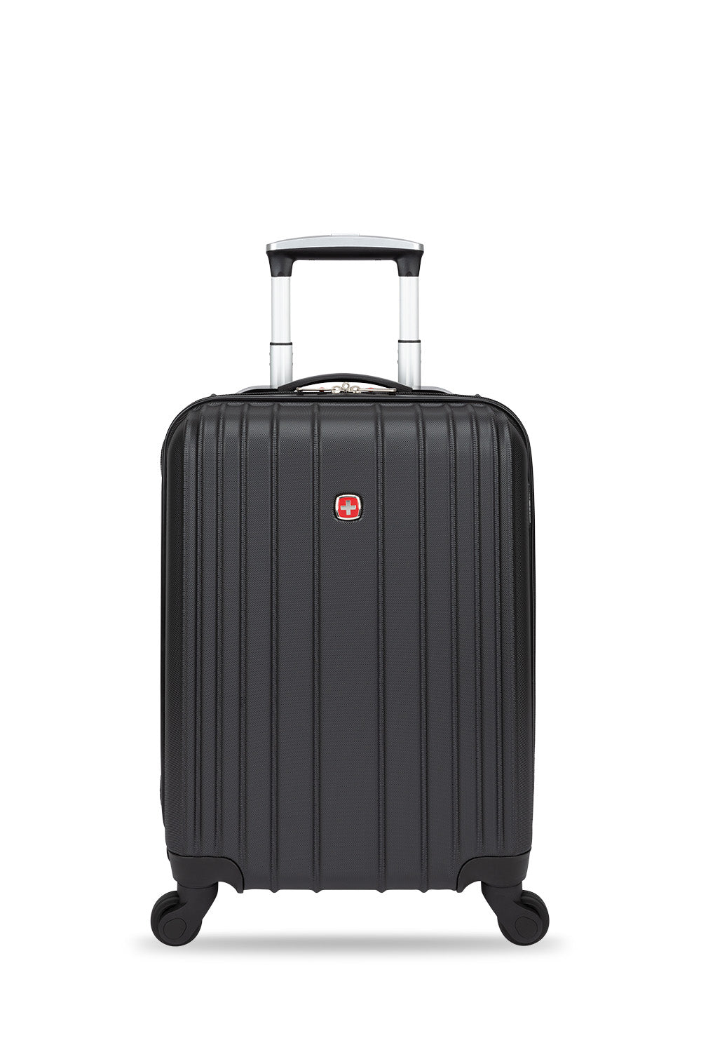 SWISSGEAR - Sion Collection Carry-On Hardside Luggage with 2 Packing Cubes - Black - 03