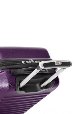 SWISSGEAR - Intercontinental Collection Carry-On Hardside Luggage - Dark Purple - 07 #color_dark-purple