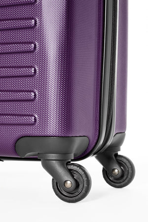 SWISSGEAR - Intercontinental Collection Carry-On Hardside Luggage - Dark Purple - 06 #color_dark-purple