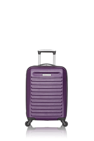 SWISSGEAR - Intercontinental Collection Carry-On Hardside Luggage - Dark Purple - 01 #color_dark-purple