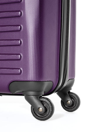 SWISSGEAR - Intercontinental Collection Hardside Luggage 3 Piece Set - Dark Purple - 04 #color_dark-purple