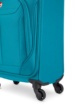 Swissgear Marumo Collection Carry-on Upright Luggage - Spin 360°â€ 4-wheel system 