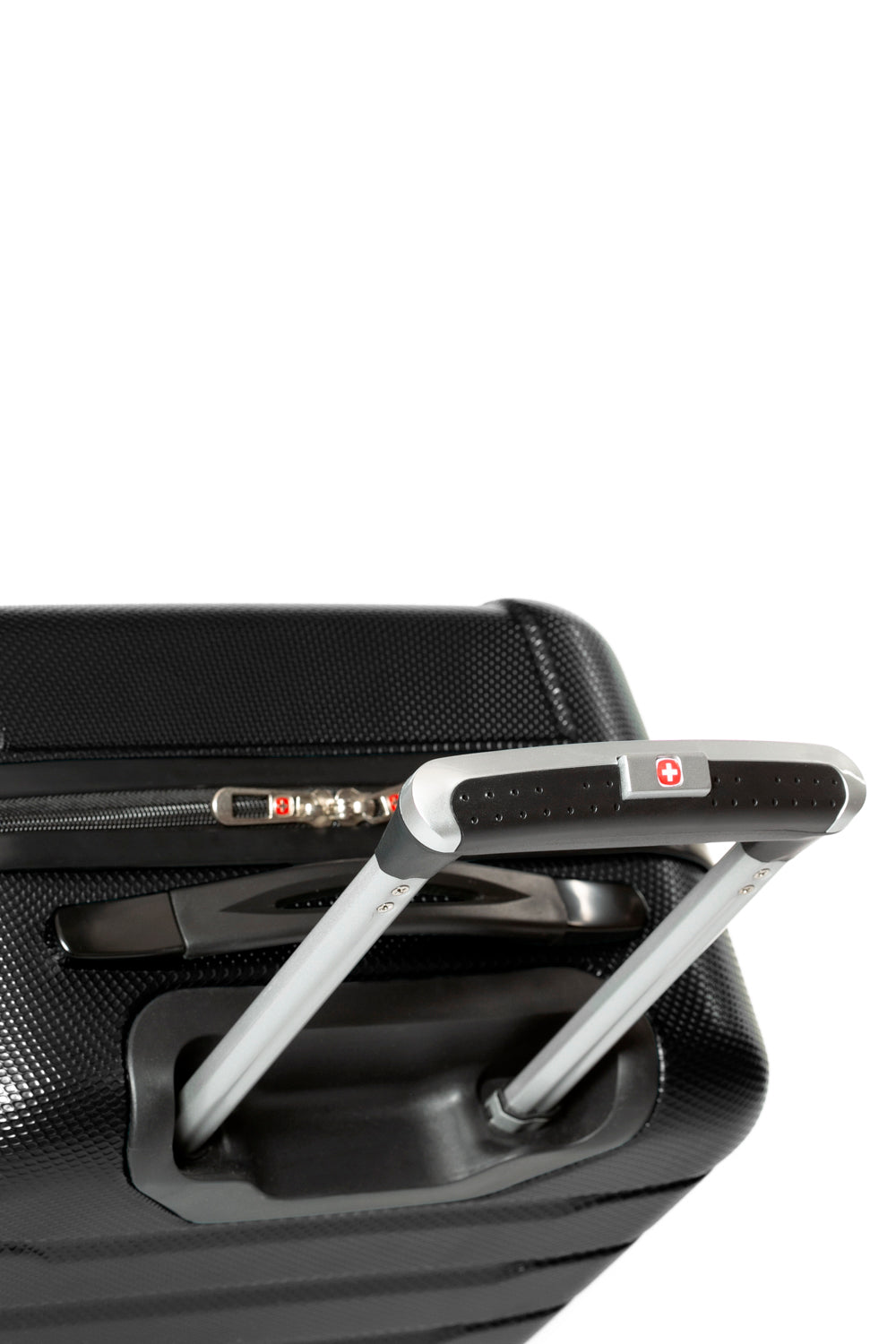 SWISSGEAR - Vaiana Collection Carry-On Hardside Luggage - Black - 06