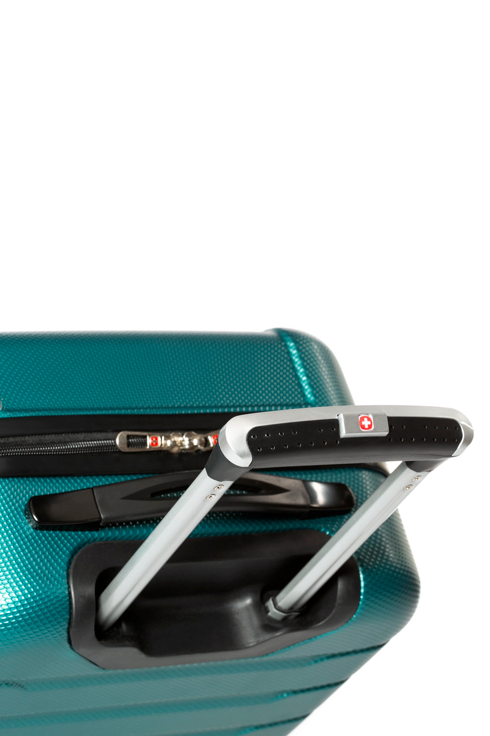 SWISSGEAR - Vaiana Collection Carry-On Hardside Luggage - Teal - 06